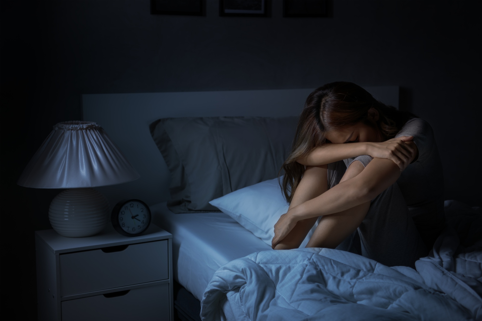 Woman insomnia